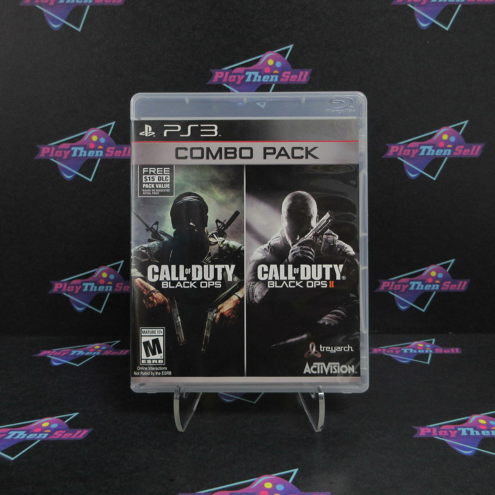 Call of Duty Black Ops 1 & 2 Combo Pack PS3 PlayStation 3 - Like New