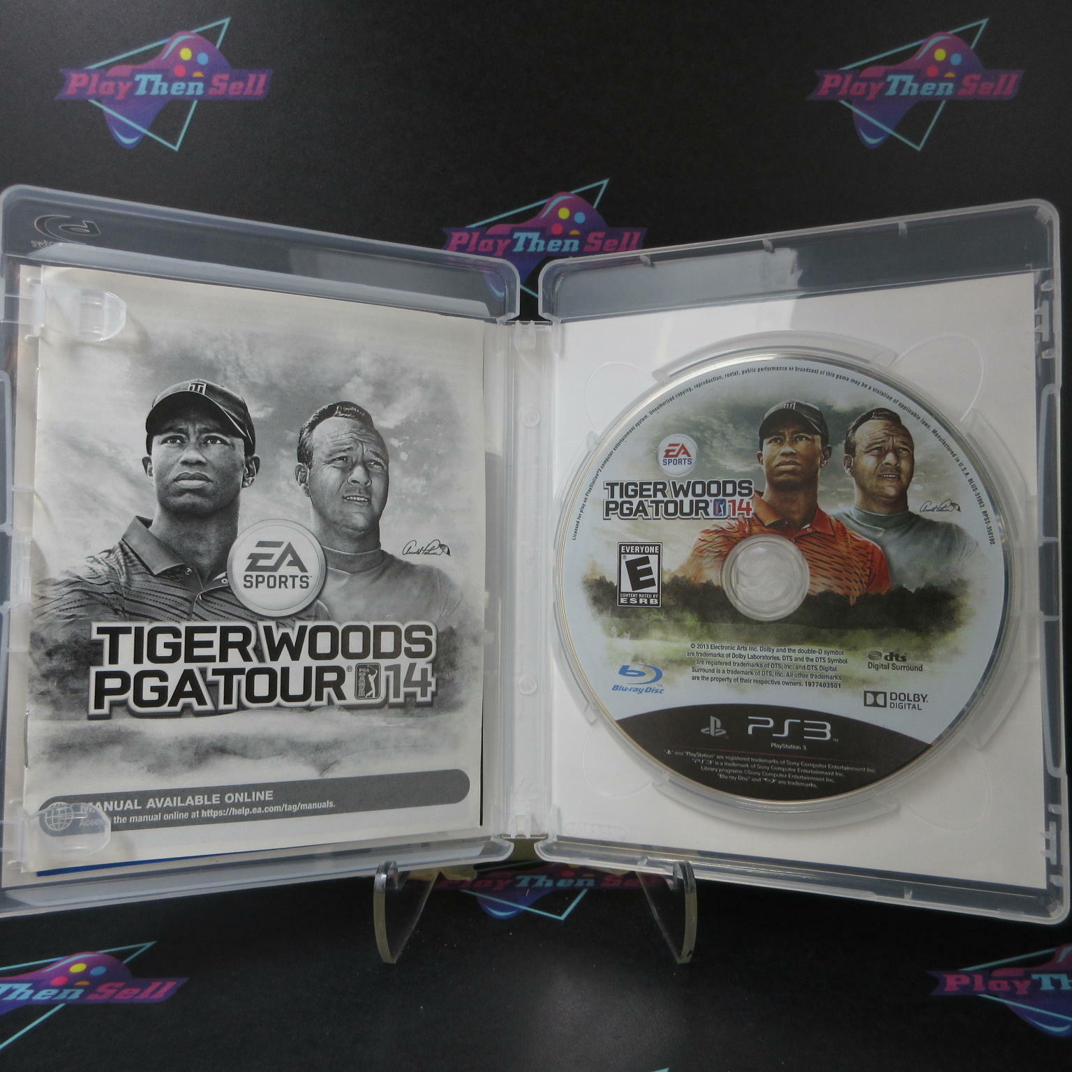 Tiger Woods PGA TOUR 14 PS3 PlayStation 3 Complete - Excellent