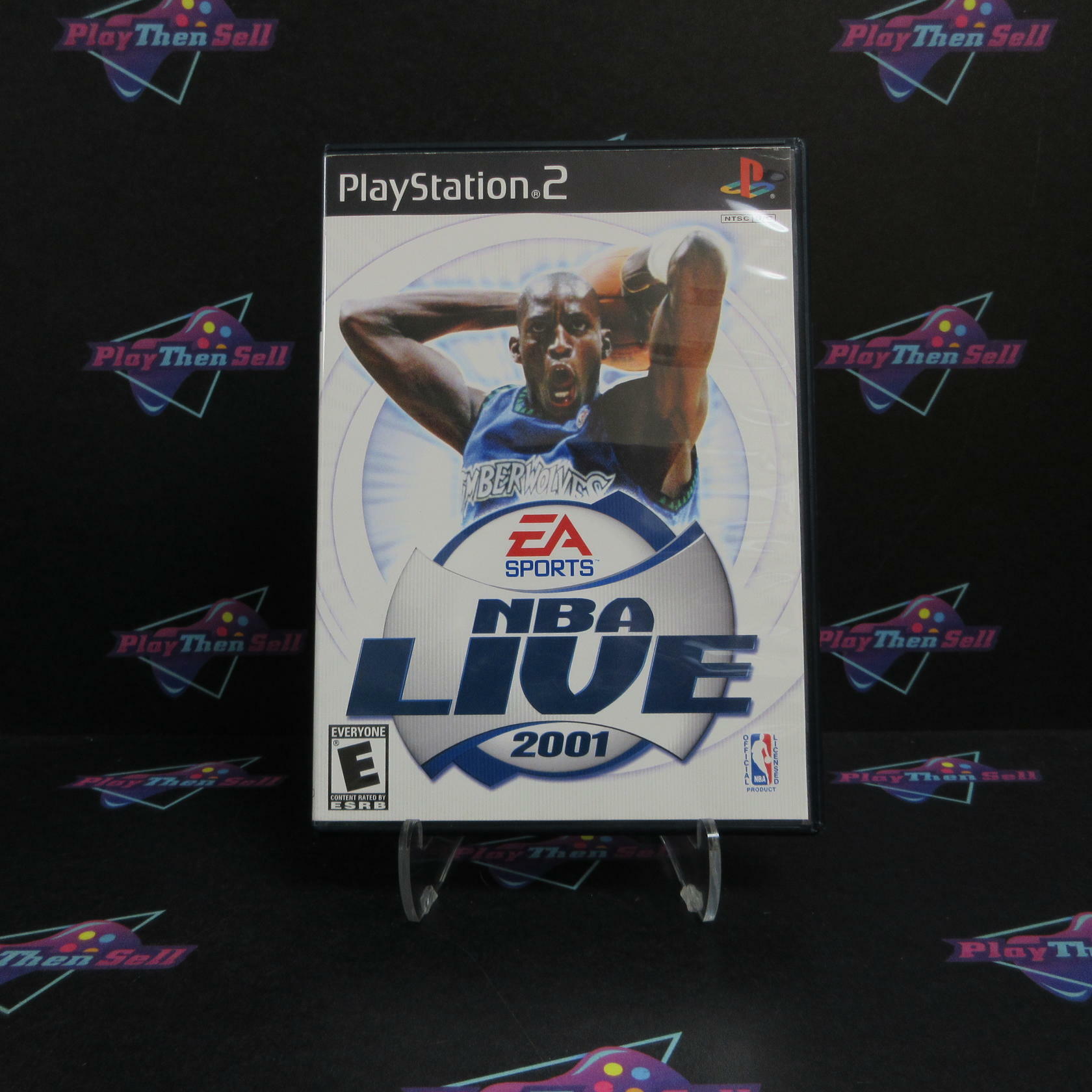 NBA Live 2001 PS2 PlayStation 2 + Reg Card Complete - Excellent