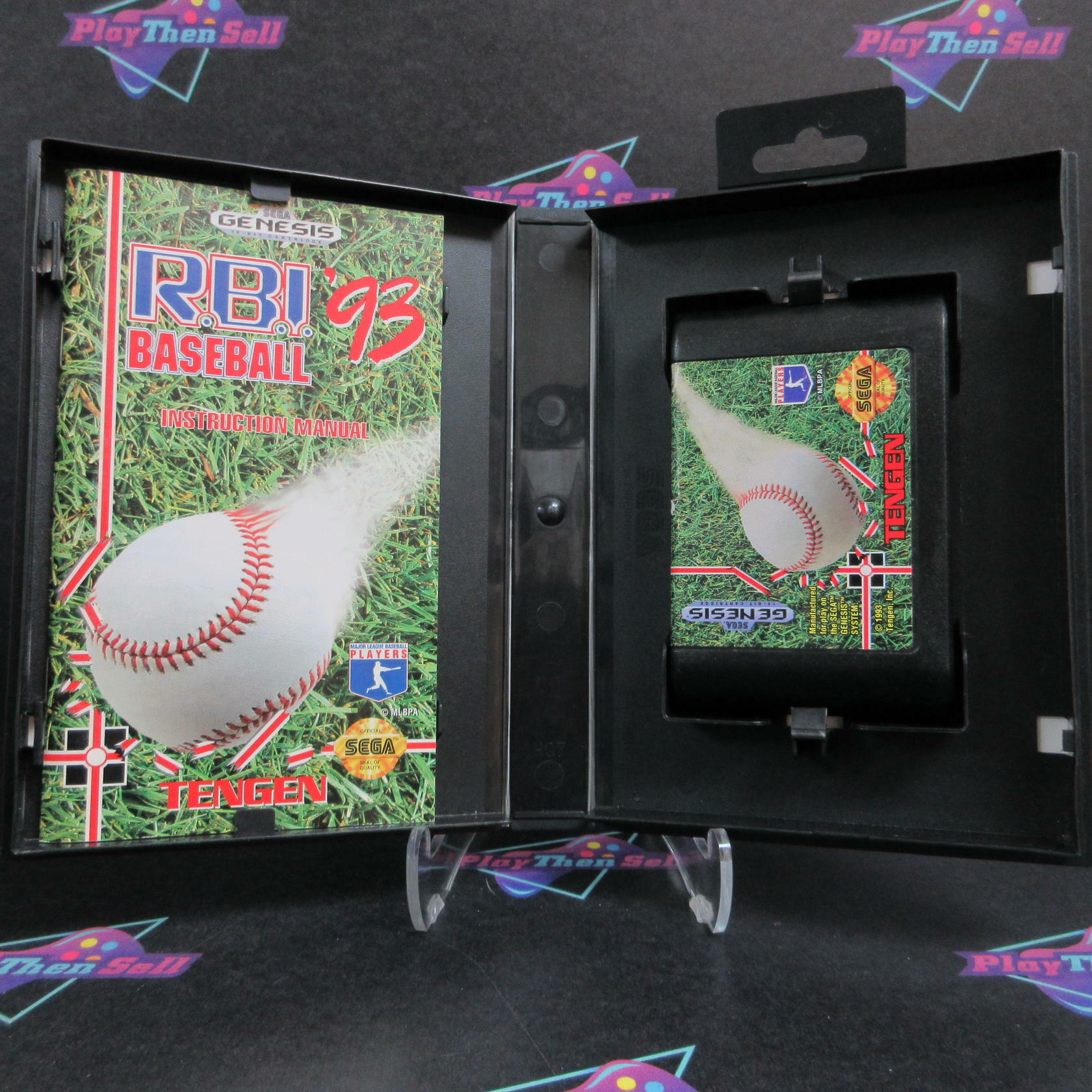 R.B.I. Baseball '93 Sega Genesis Complete - Excellent