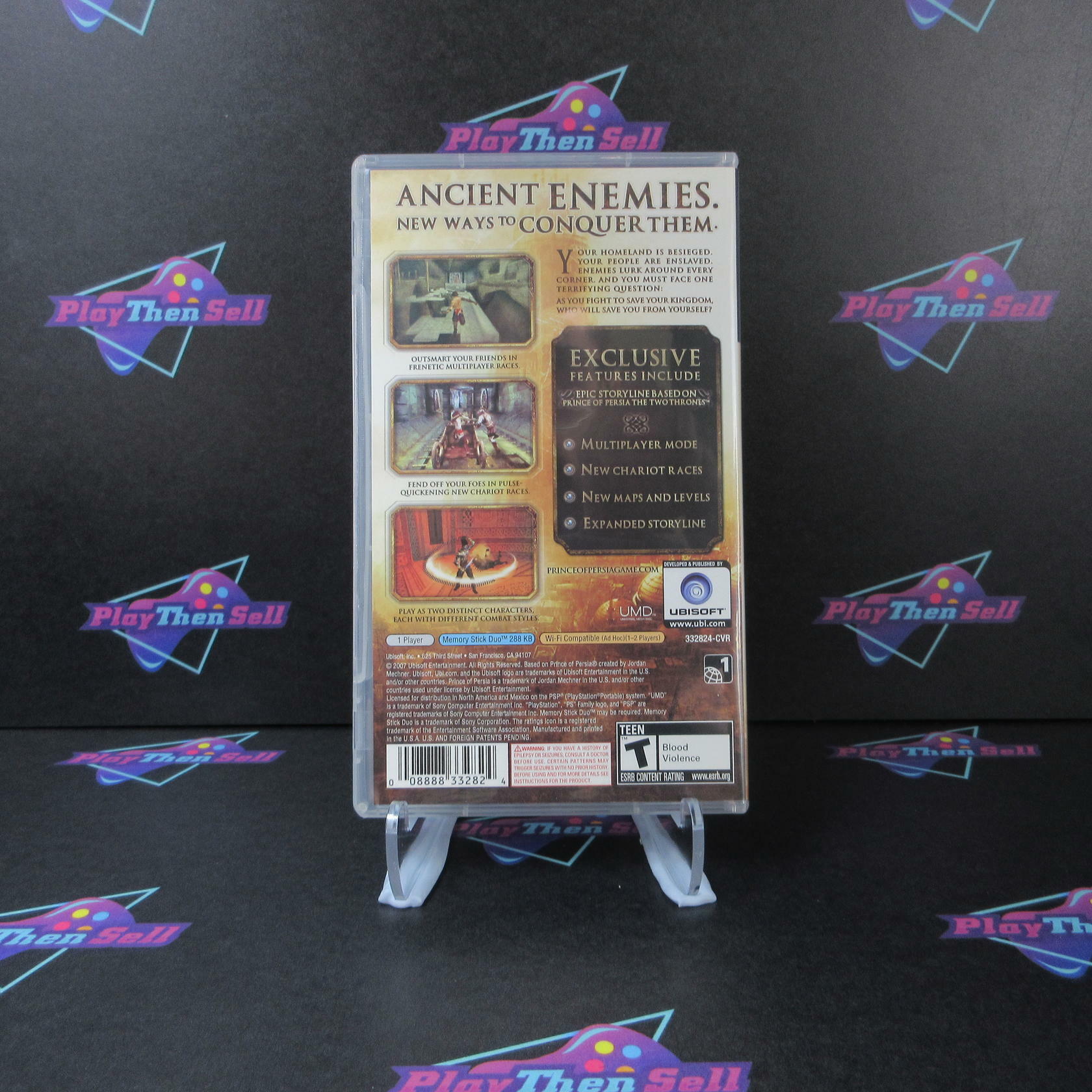 Prince of Persia Rival Swords Sony PSP Complete - Refurbished