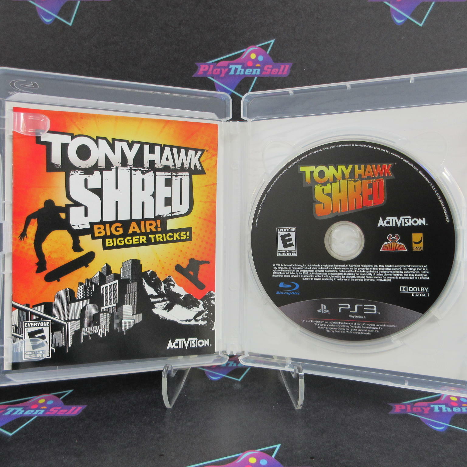 Tony Hawk Shred PS3 PlayStation 3 Complete - Excellent