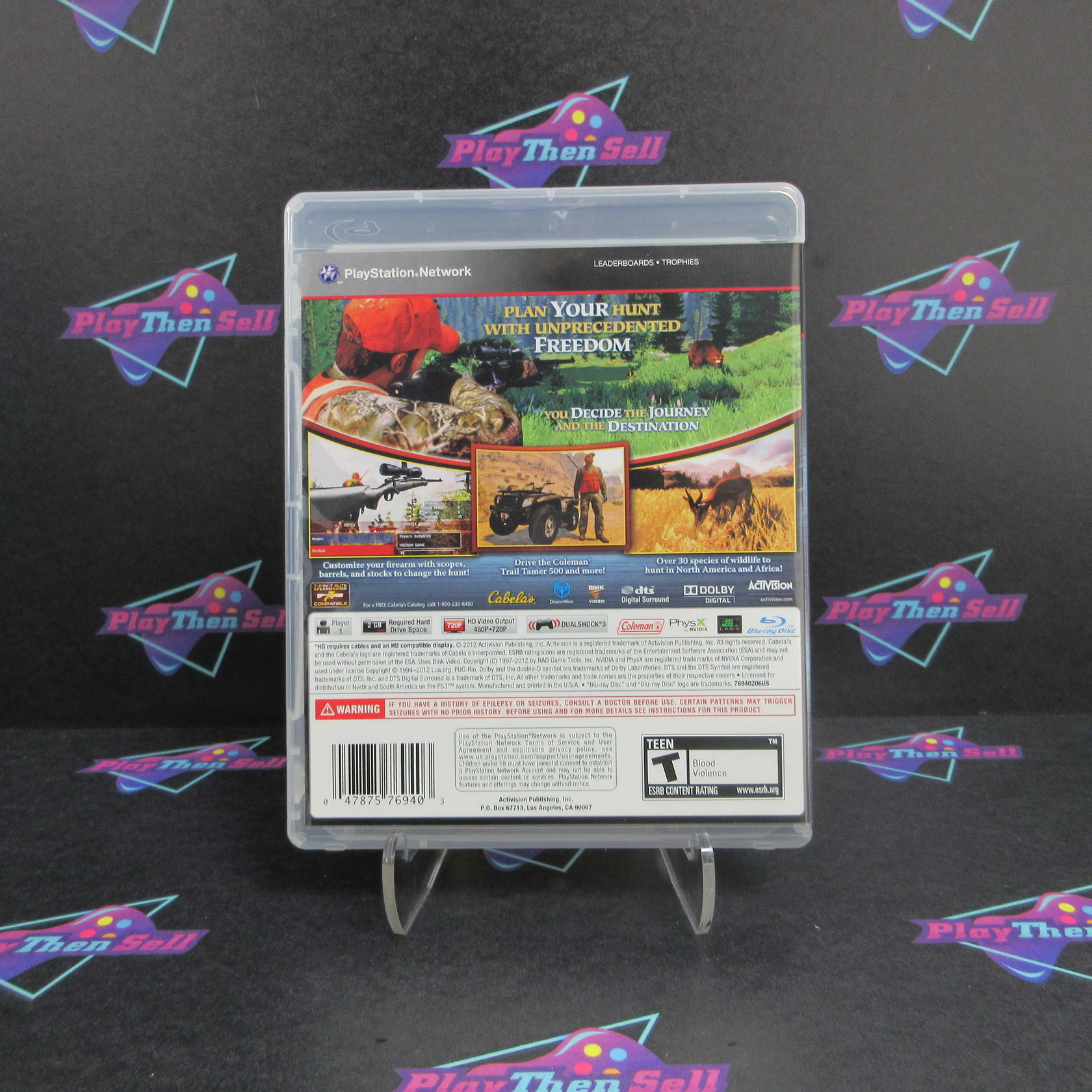 Cabela's Hunting Expeditions PS3 PlayStation 3 Complete - Excellent