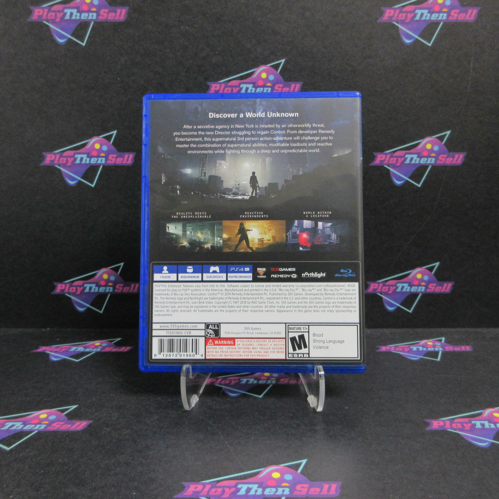 Control PS4 PlayStation 4 Complete - Excellent
