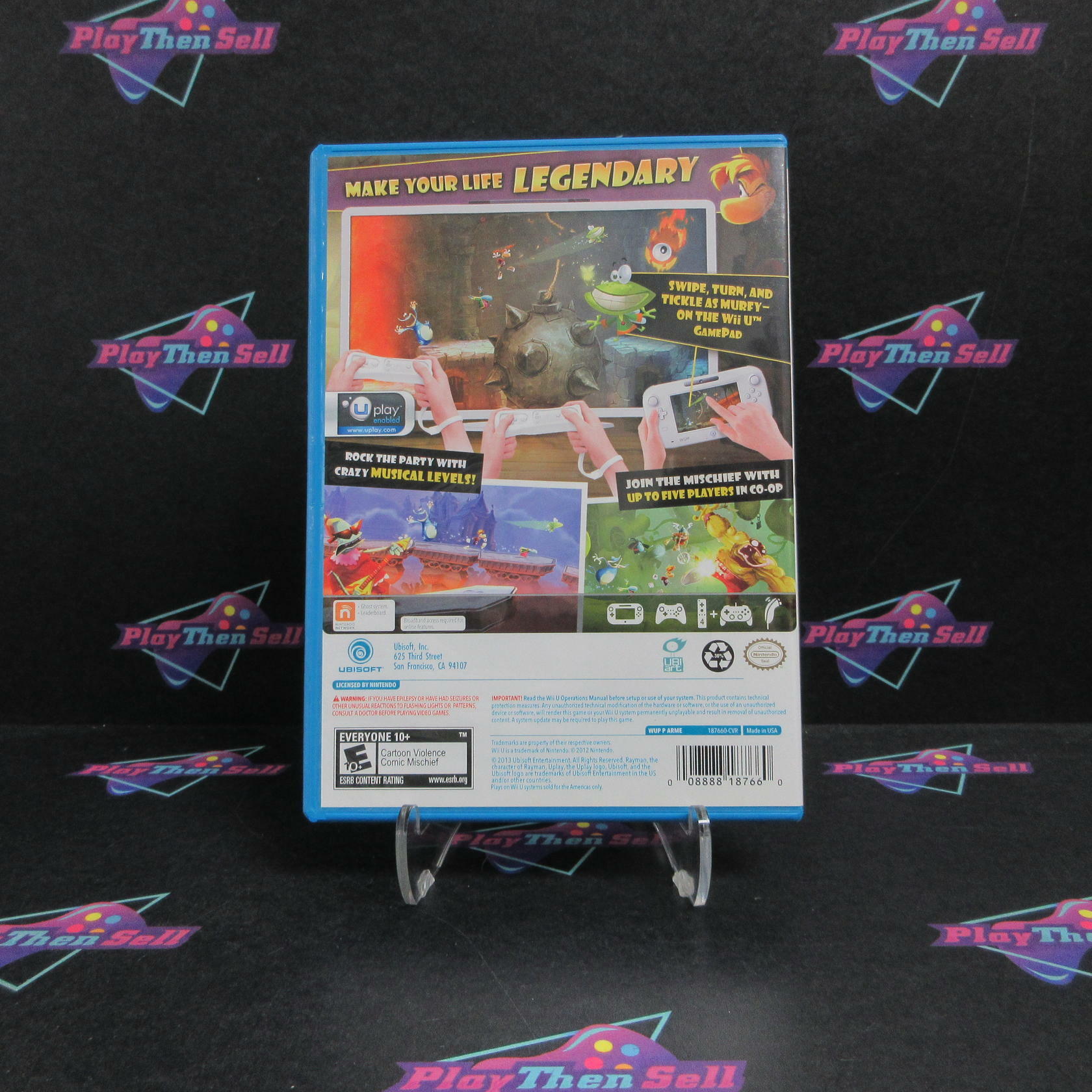 Rayman Legends Nintendo Wii U Complete - Refurbished