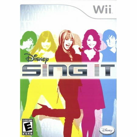 Disney Sing It Nintendo Wii - Like New