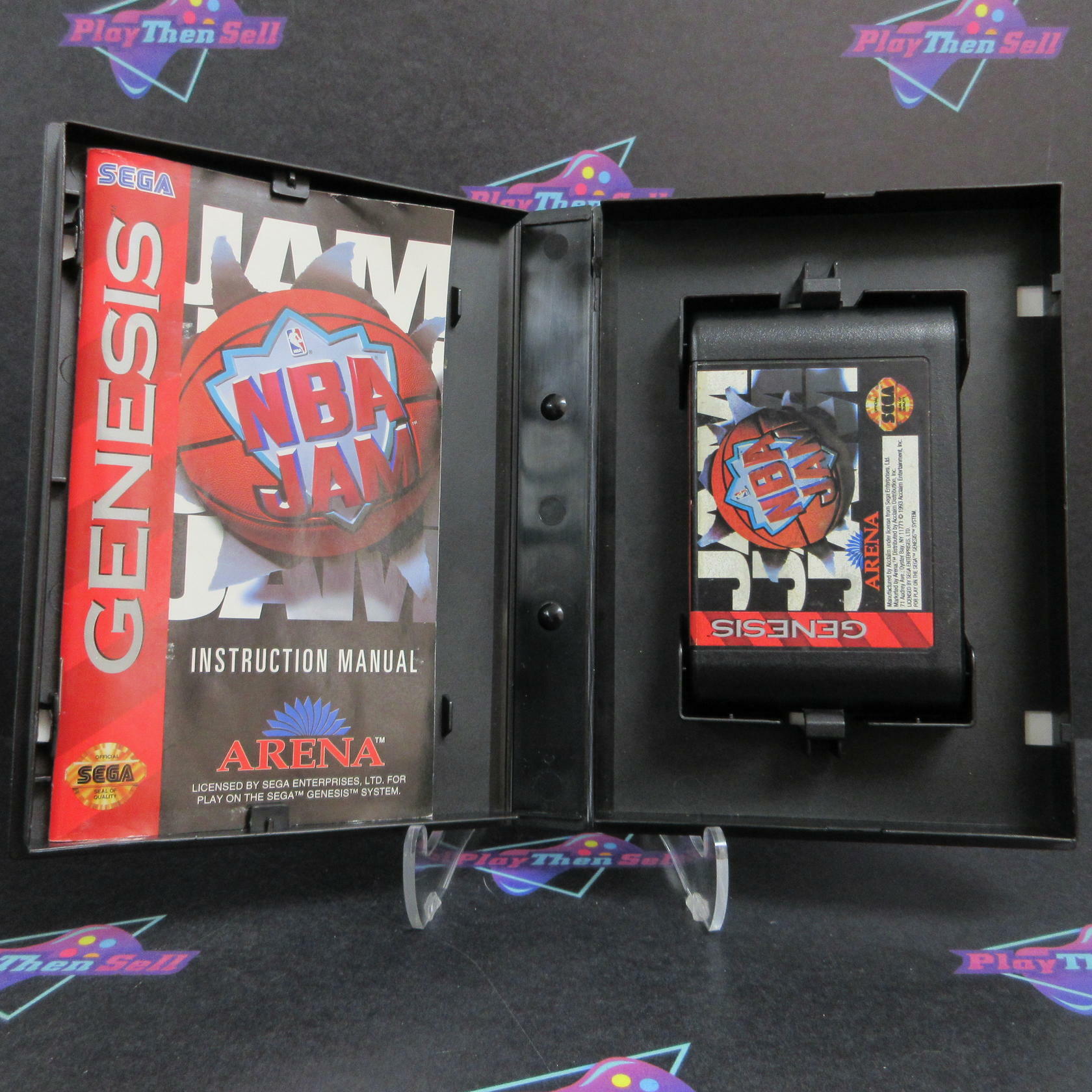 NBA Jam Sega Genesis Complete - - Excellent