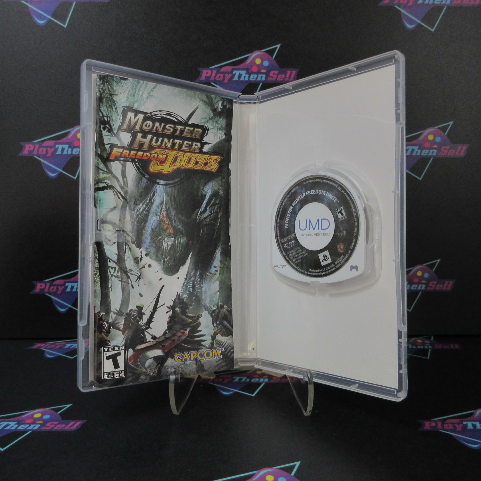 Monster Hunter Freedom Unite Sony PSP Complete - Excellent