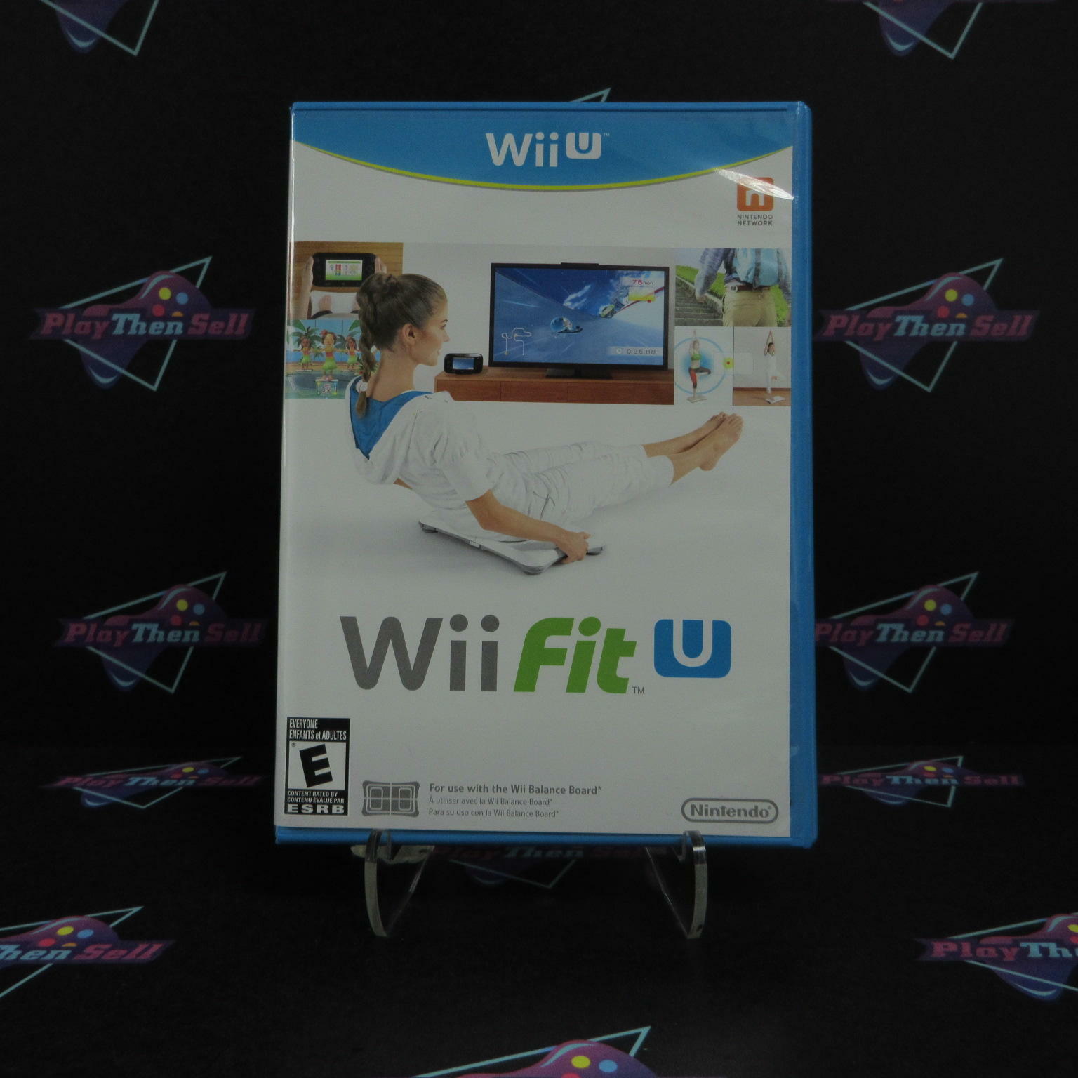 Wii Fit U Software Only Nintendo Wii U Complete - Refurbished