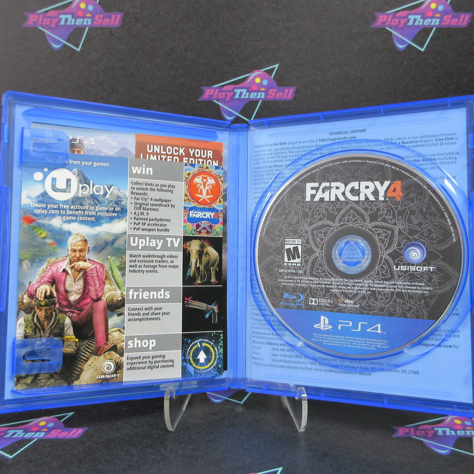 Far Cry 4 Limited Edition PS4 PlayStation 4 Complete - Excellent