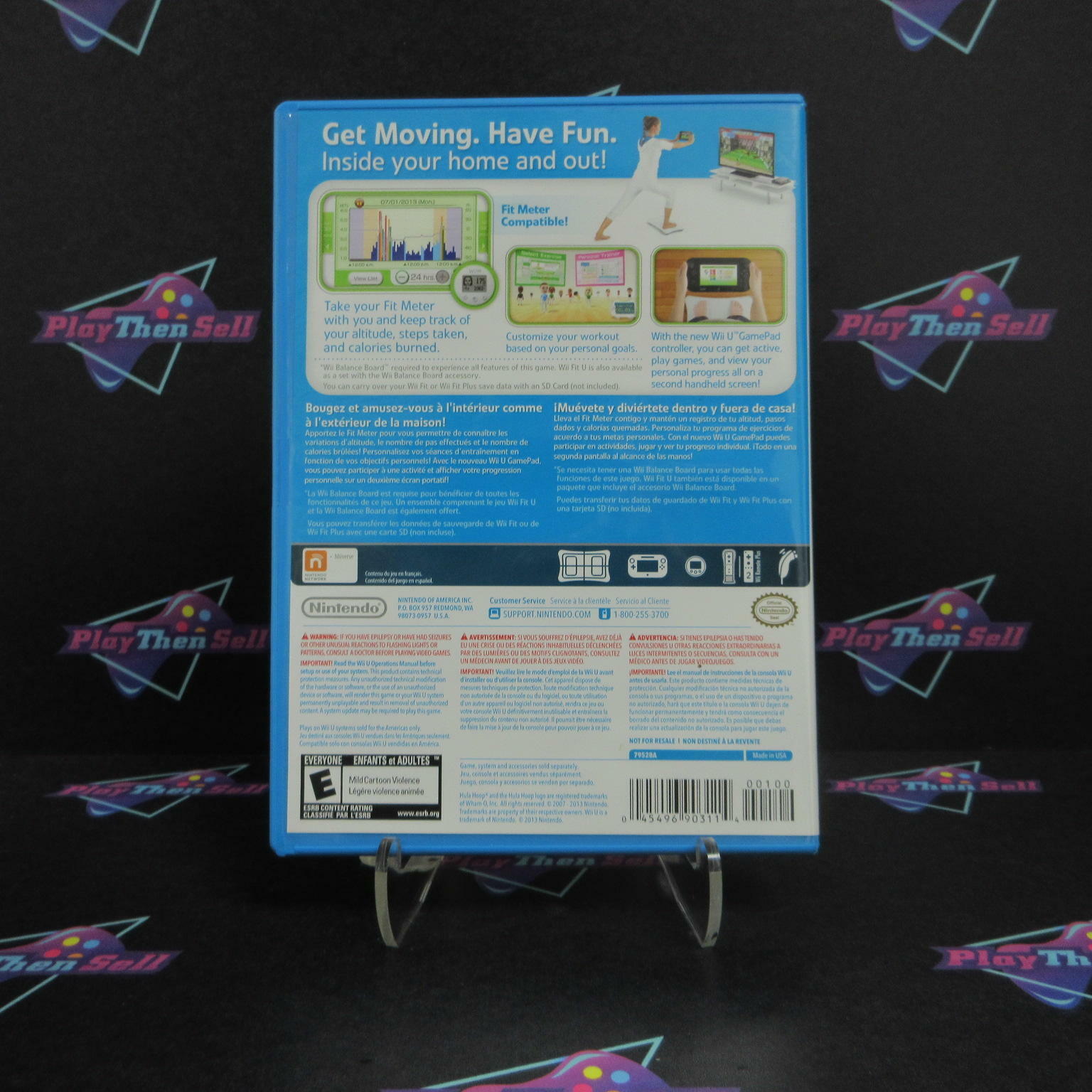 Wii Fit U Software Only Nintendo Wii U Complete - Refurbished