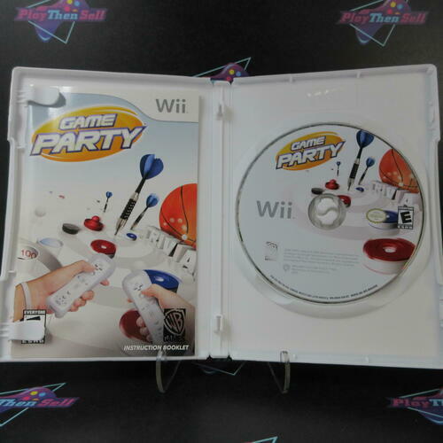 Game Party Nintendo Wii + Reg Card - Like New