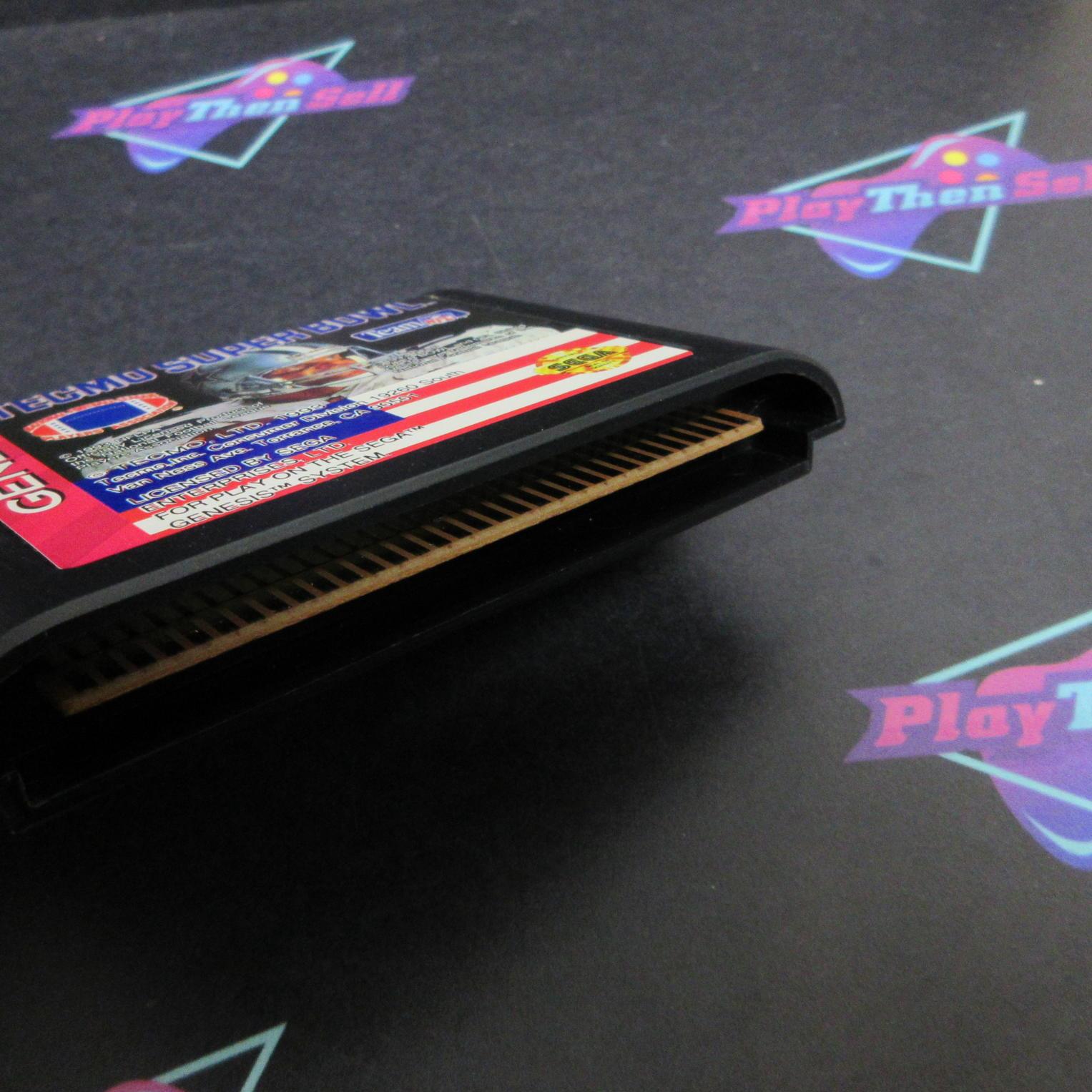 Tecmo Super Bowl Sega Genesis Complete - Excellent