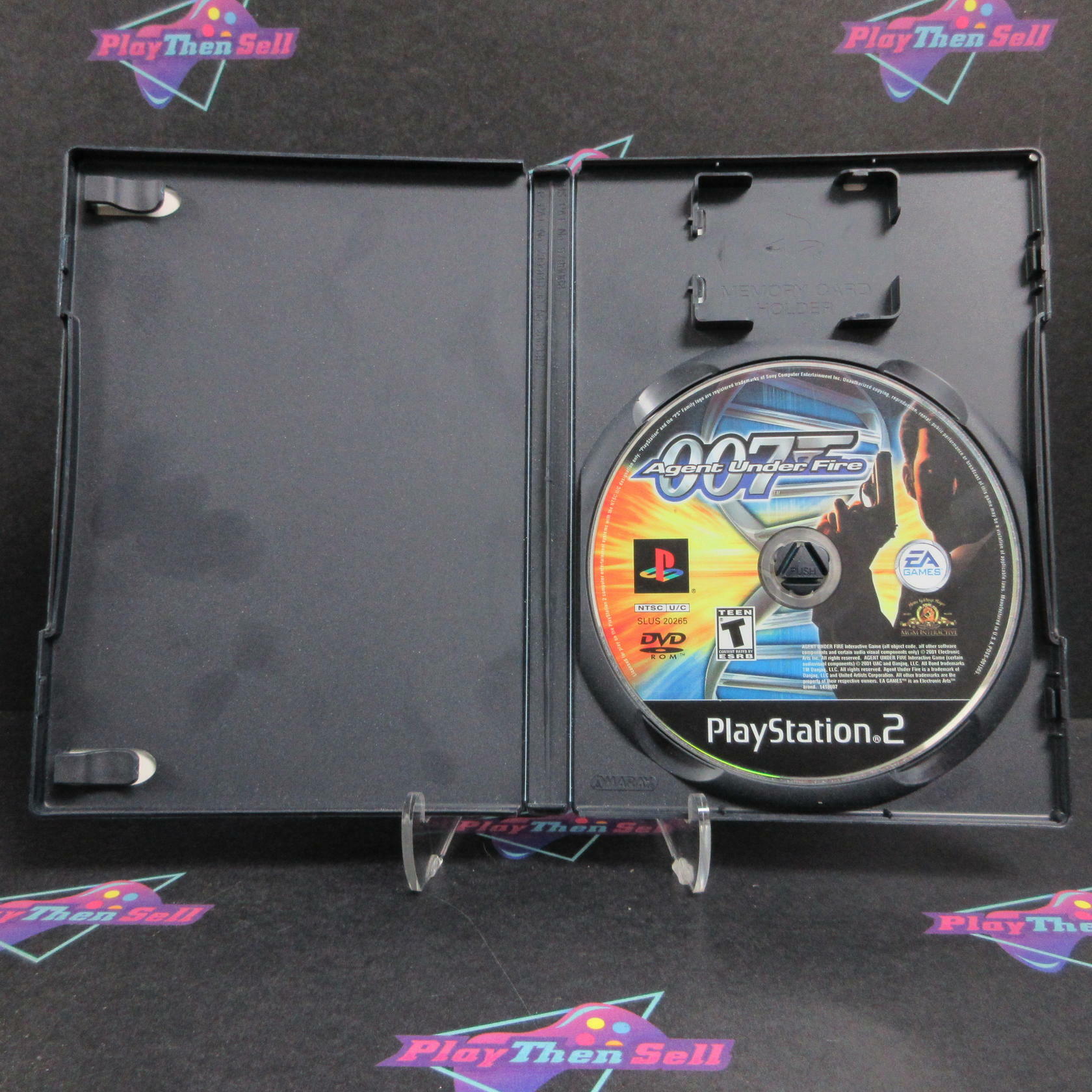 James Bond 007 Agent Under Fire PS2 PlayStation 2 AD/NM - Very Good
