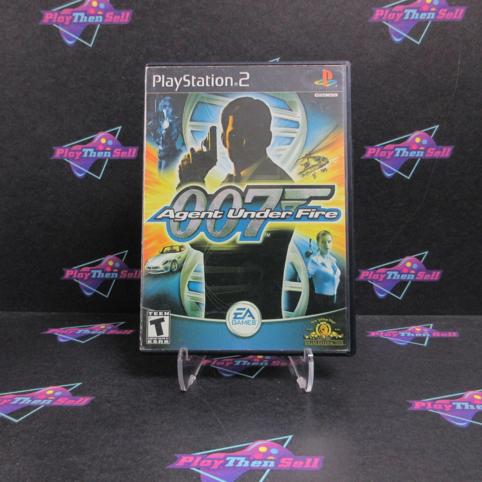 James Bond 007 Agent Under Fire PS2 PlayStation 2 AD/NM - Very Good