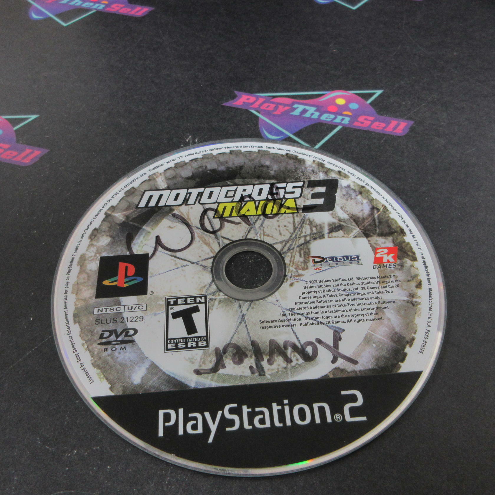 Motocross Mania 3 PS2 PlayStation 2 AD/DD/NM - Very Good