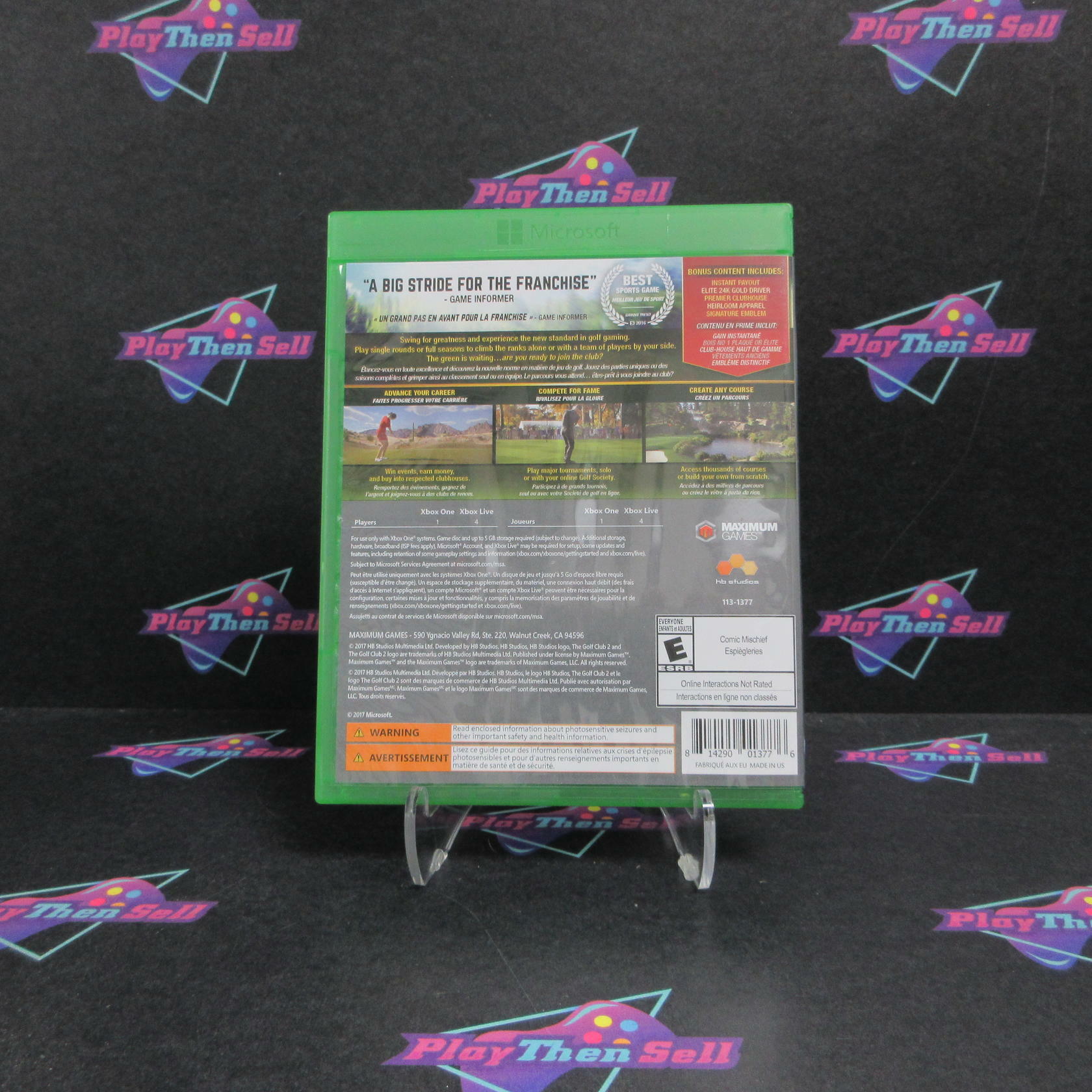 The Golf Club 2 Day One Edition Xbox One Complete - Excellent