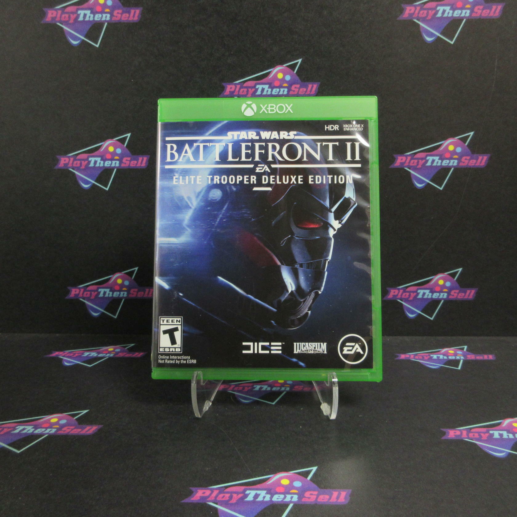 Star Wars Battlefront 2 Elite Trooper Deluxe Edition Xbox One CIB - Excellent