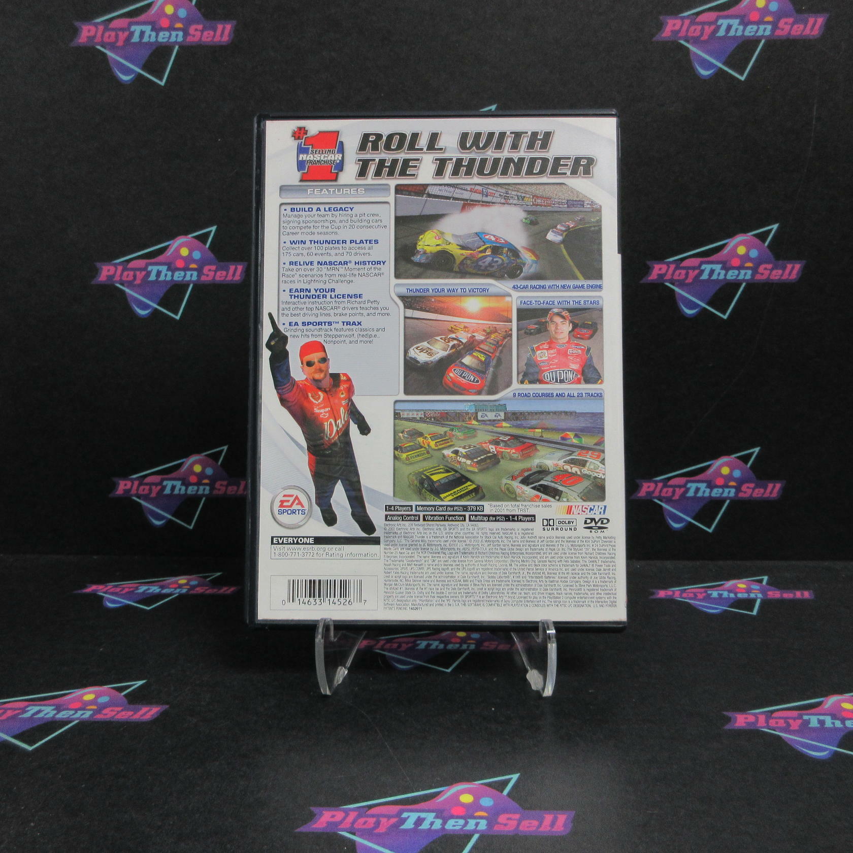 NASCAR Thunder 2003 PS2 PlayStation 2 MD Complete CIB - Very Good