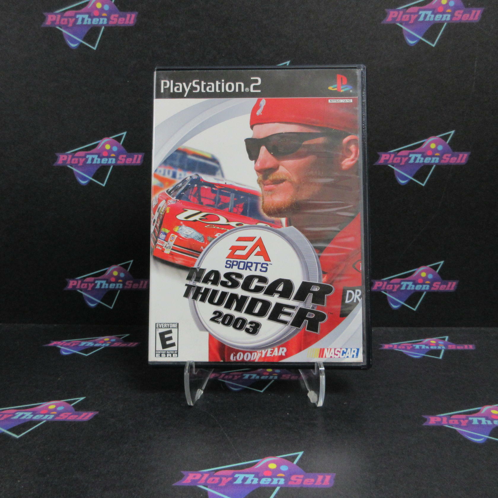 NASCAR Thunder 2003 PS2 PlayStation 2 MD Complete CIB - Very Good