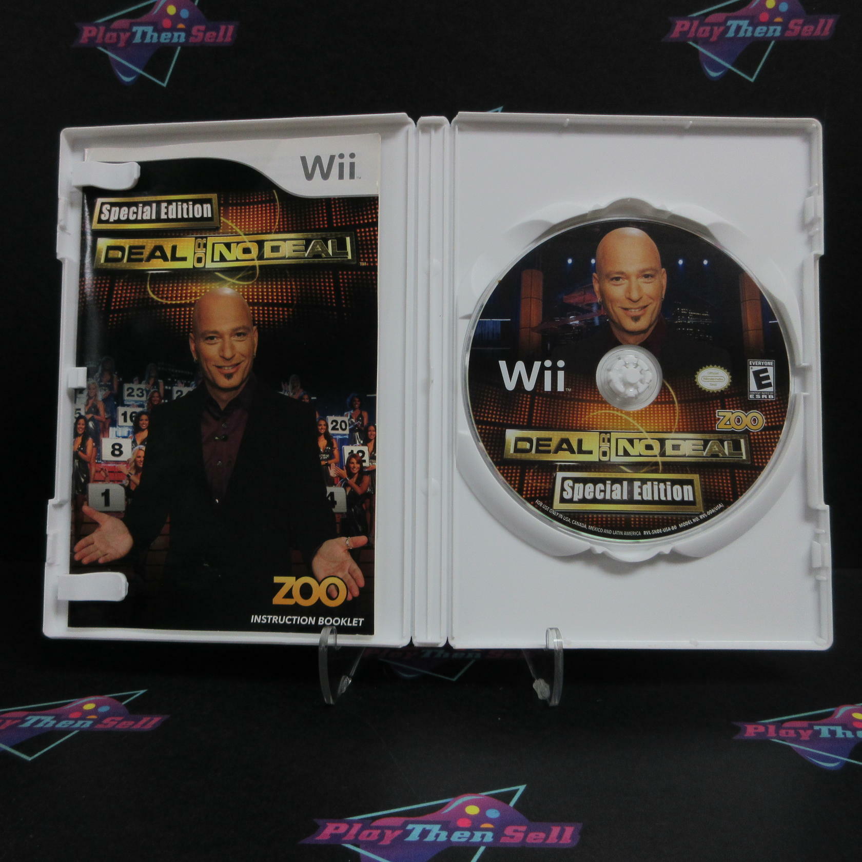 Deal or No Deal Special Edition Nintendo Wii AD/MD Complete CIB - Very Good