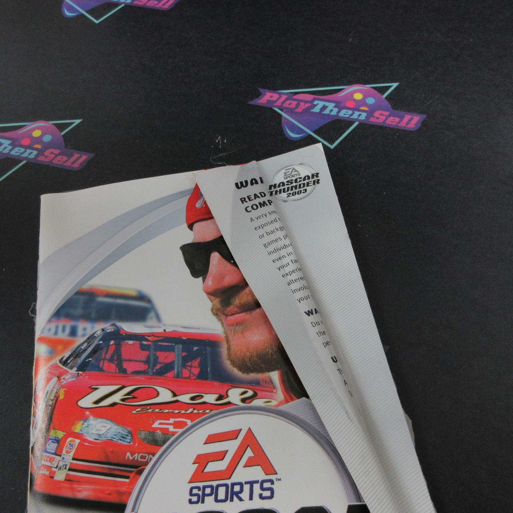 NASCAR Thunder 2003 PS2 PlayStation 2 MD Complete CIB - Very Good
