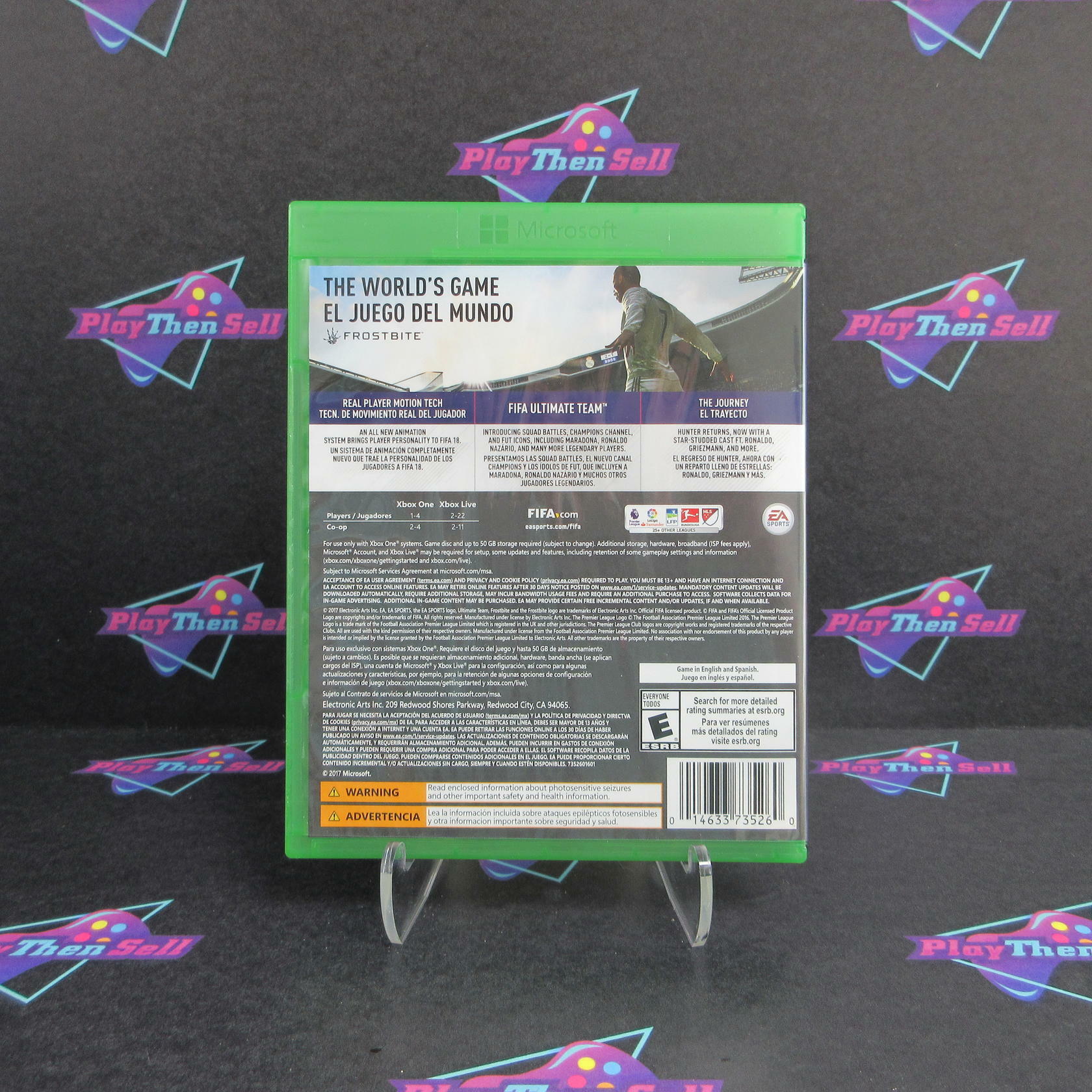 FIFA 18 Xbox One Complete - Excellent
