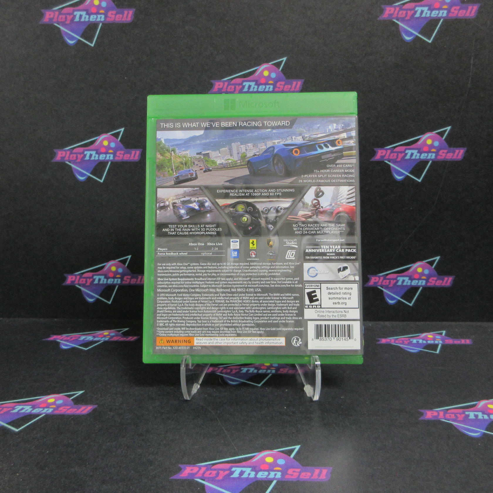 Forza Motorsport 6 Ten Year Anniversary Edition Xbox One Complete - Excellent