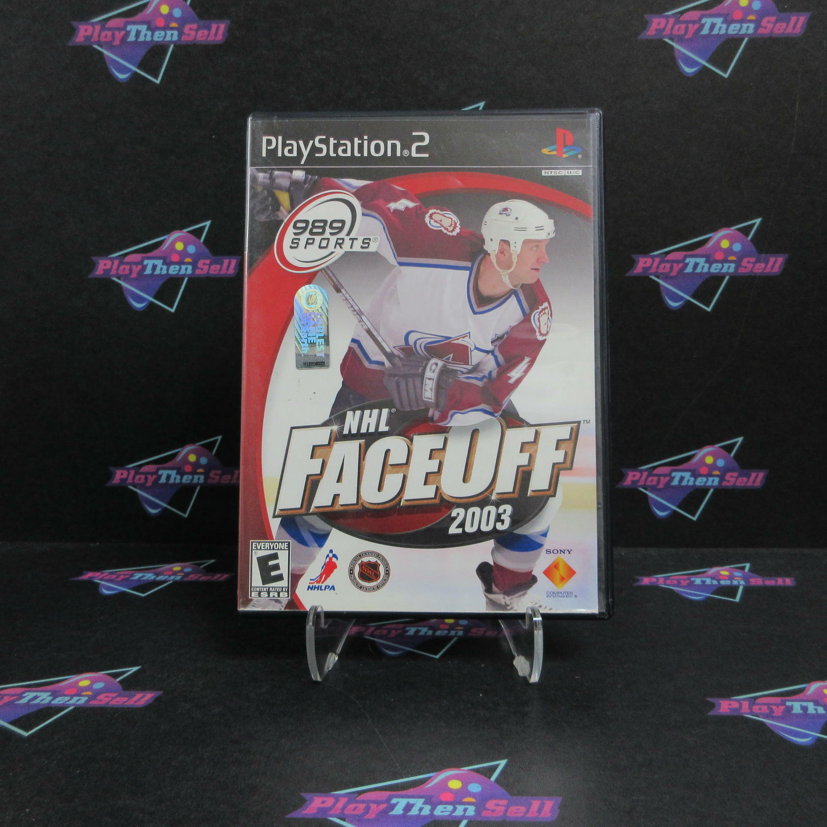 NHL Face Off 2003 PS2 PlayStation 2 AD Complete CIB - Very Good