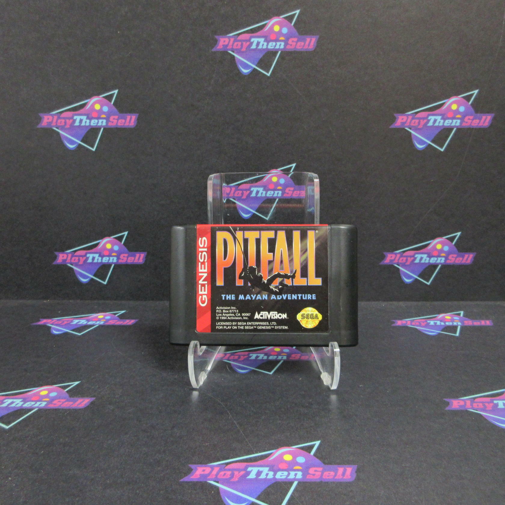 Pitfall  The Mayan Adventure Sega Genesis - Excellent