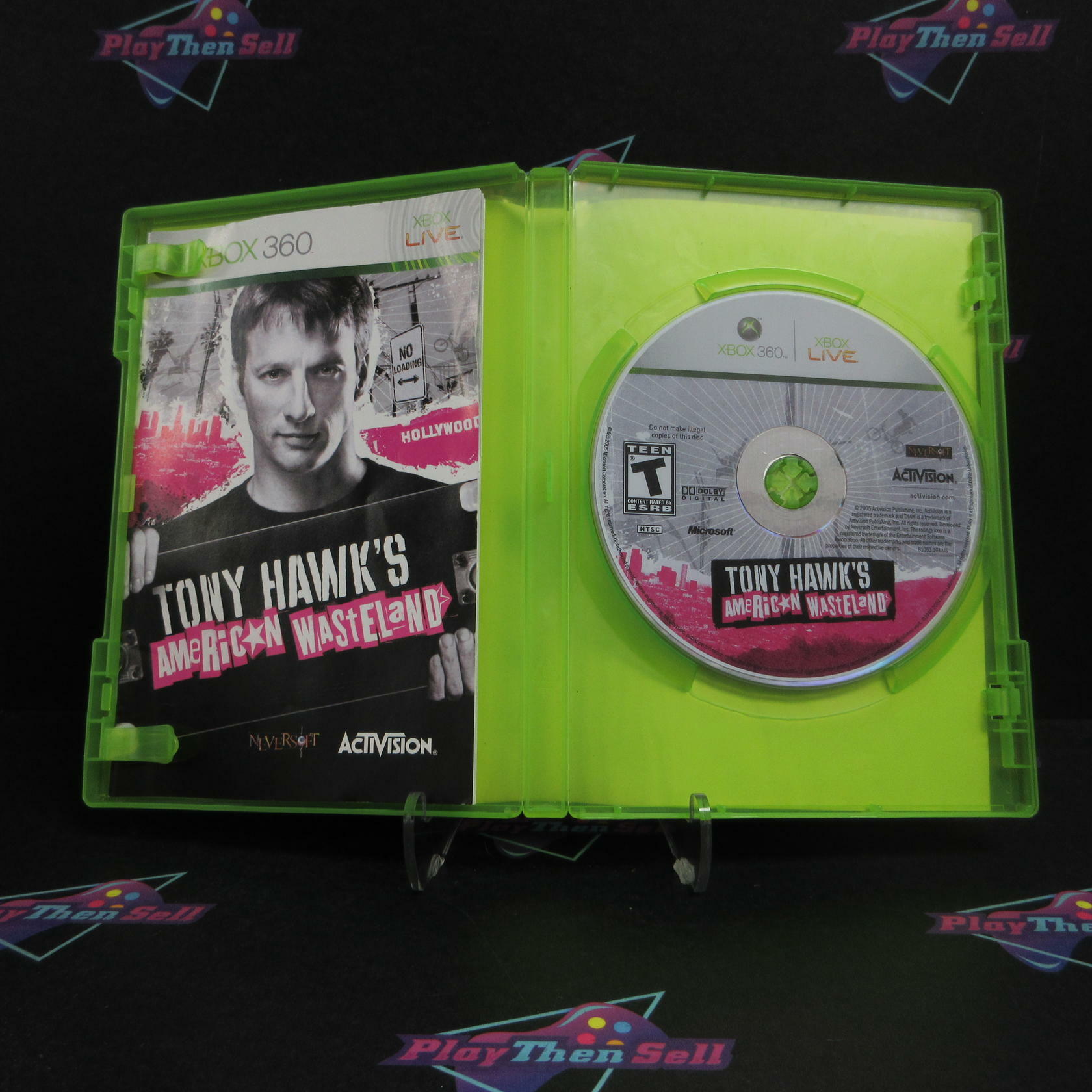 Tony Hawk's American Wasteland Xbox 360 AD/DD Complete CIB - Very Good