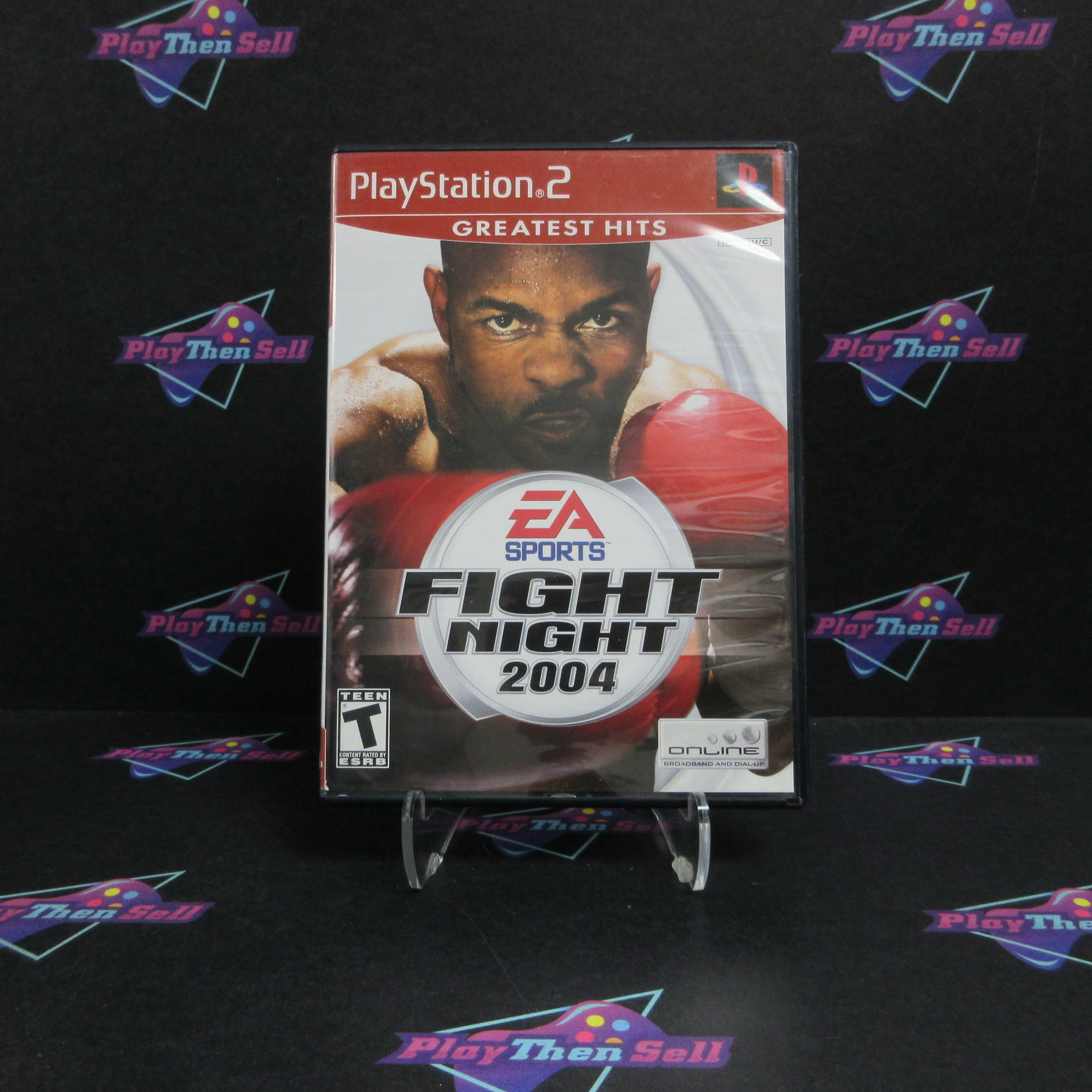 Fight Night 2004 PS2 PlayStation 2 GH AD/NM - Very Good