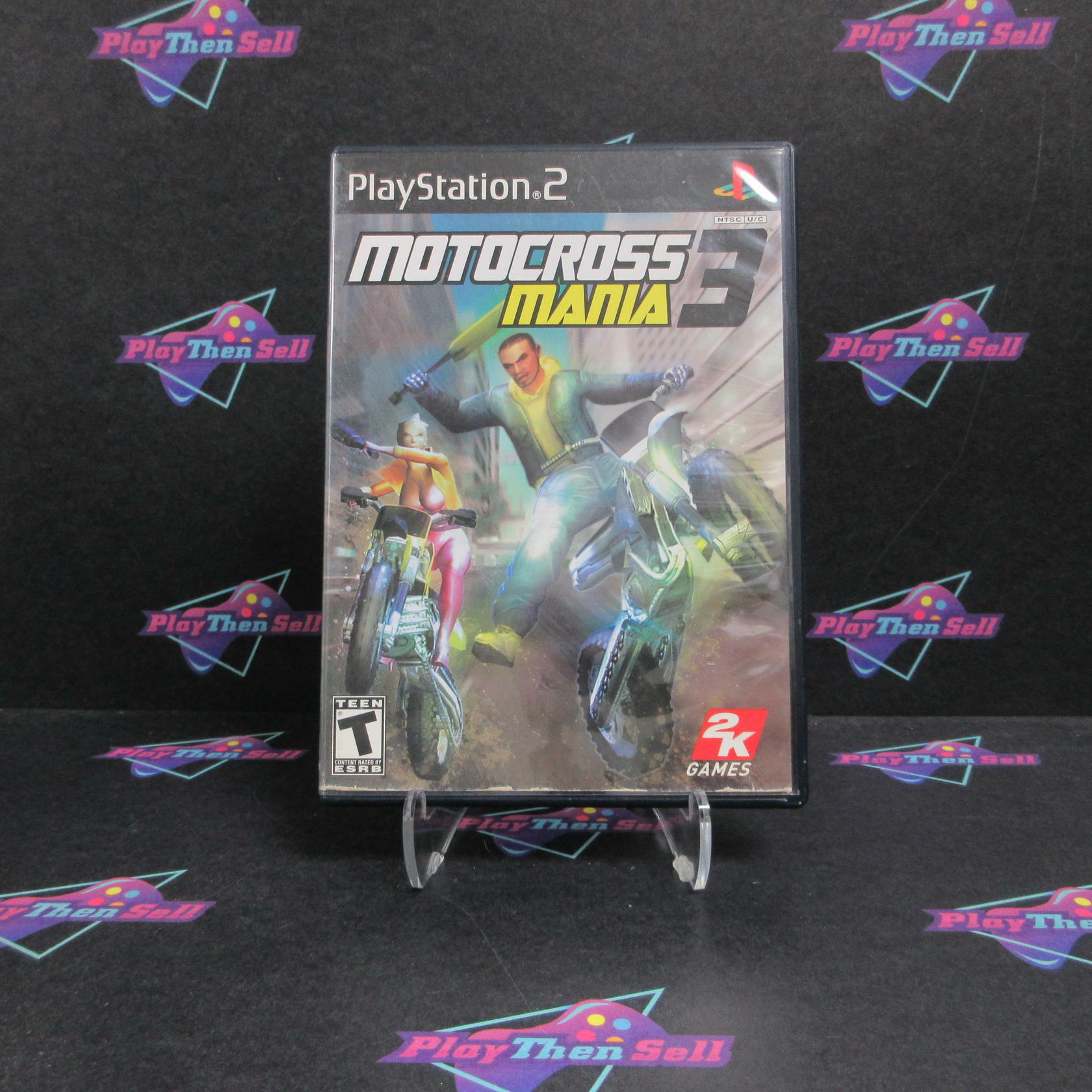Motocross Mania 3 PS2 PlayStation 2 AD/DD/NM - Very Good