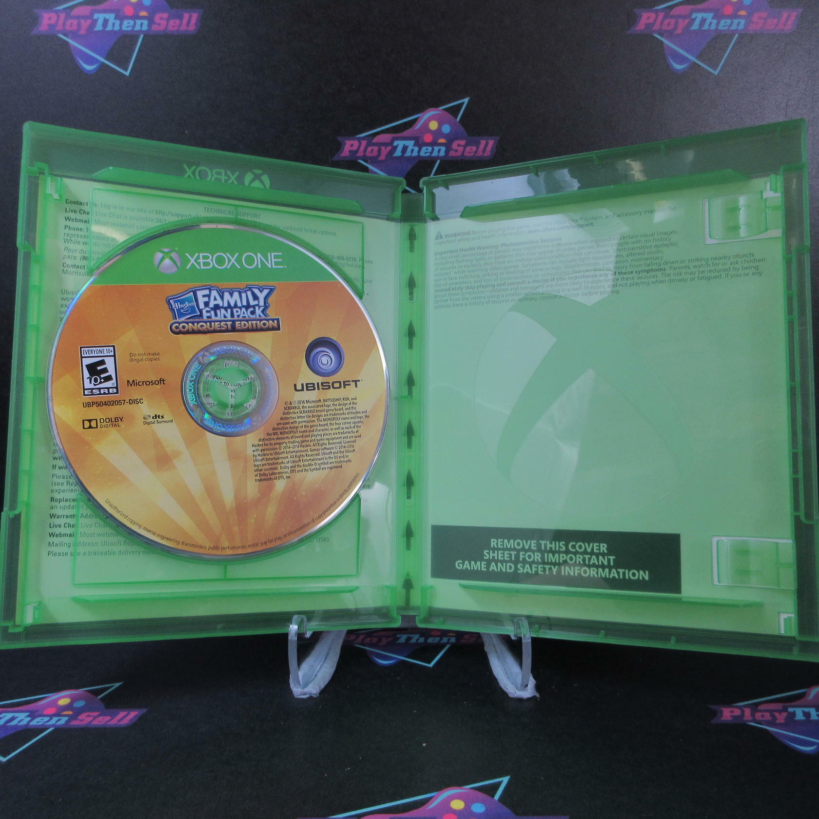 Hasbro Family Fun Pack Conquest Edition Xbox One Complete - Excellent