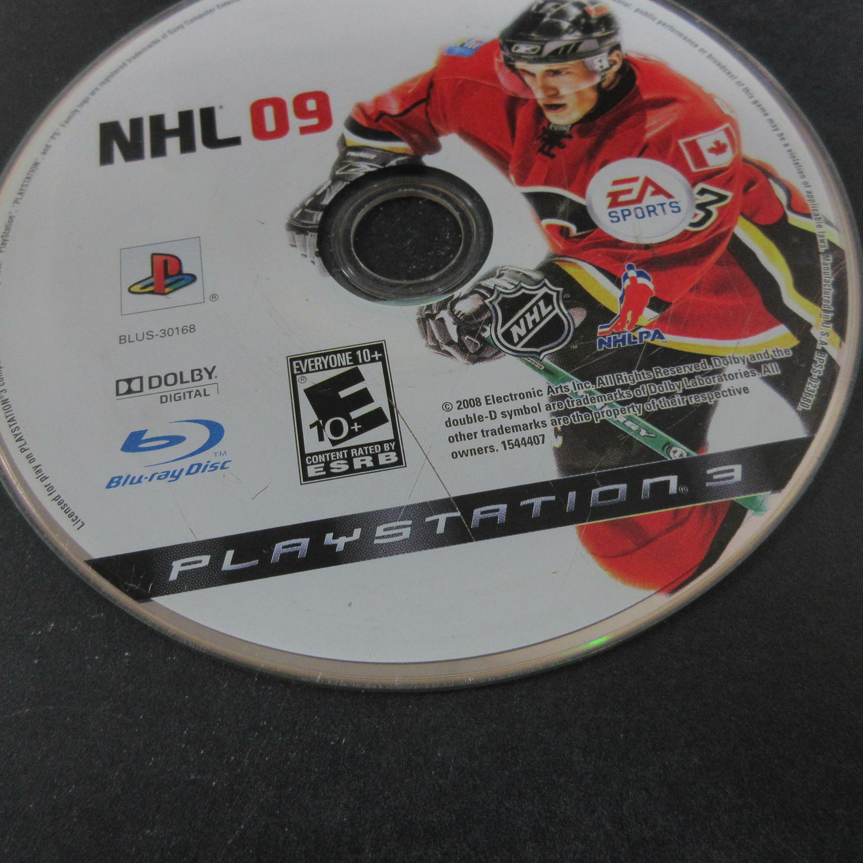 NHL 09 PS3 PlayStation 3 DD Complete CIB - Very Good