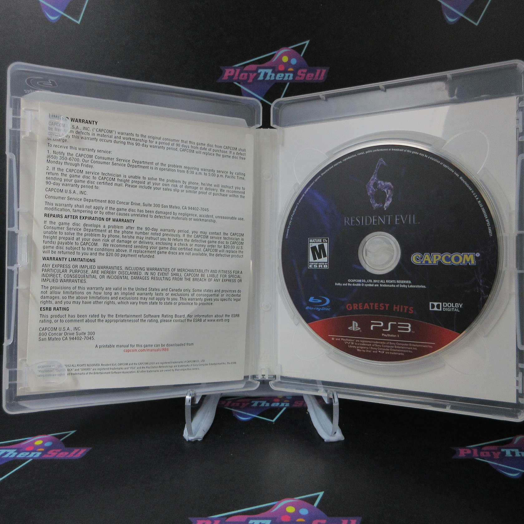 Resident Evil 6 PS3 PlayStation 3 GH Complete - Excellent
