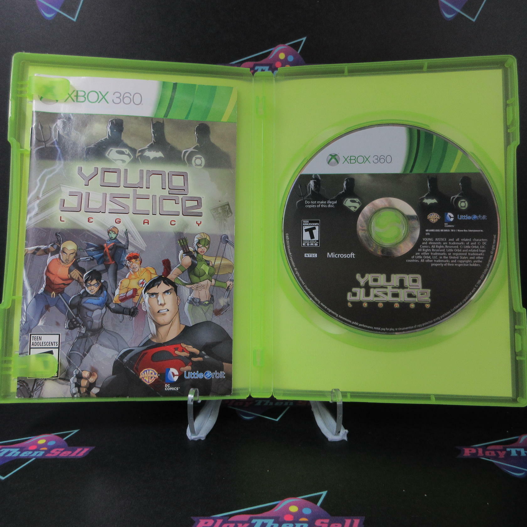 Young Justice Legacy Xbox 360 Complete - Excellent