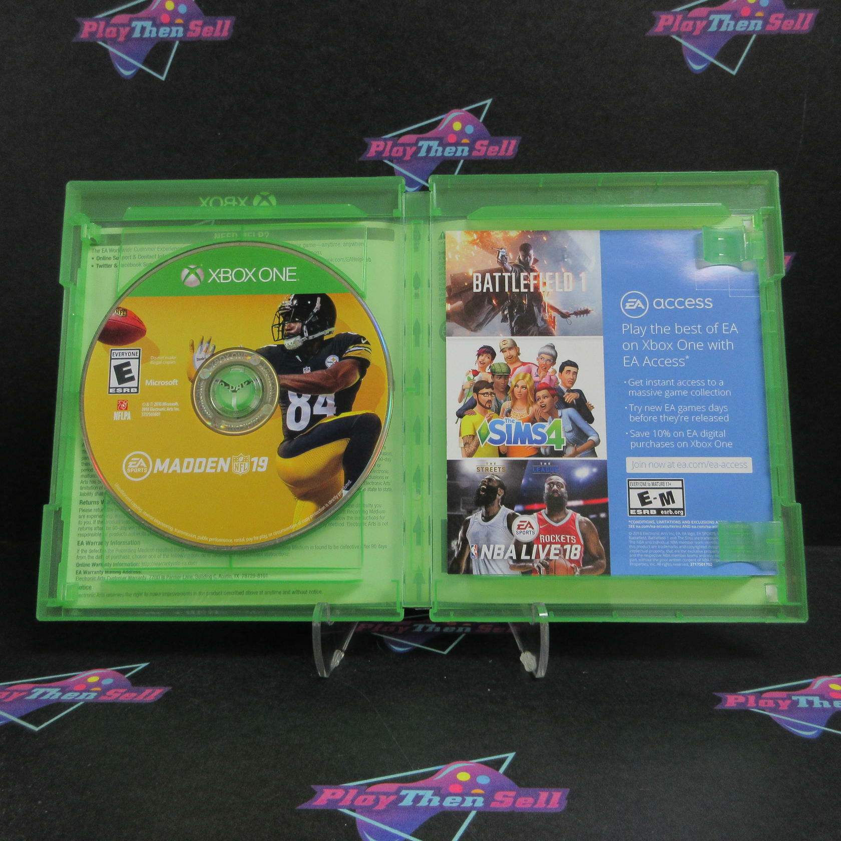 Madden NFL 19 + FIFA 19 Combo Pack Xbox One Complete - Excellent