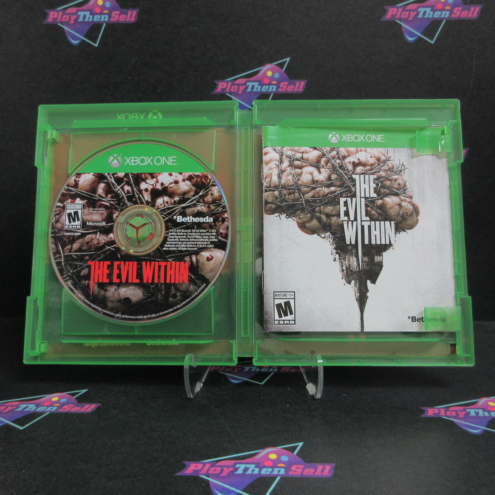 The Evil Within Xbox One + Sleeve Complete - Excellent