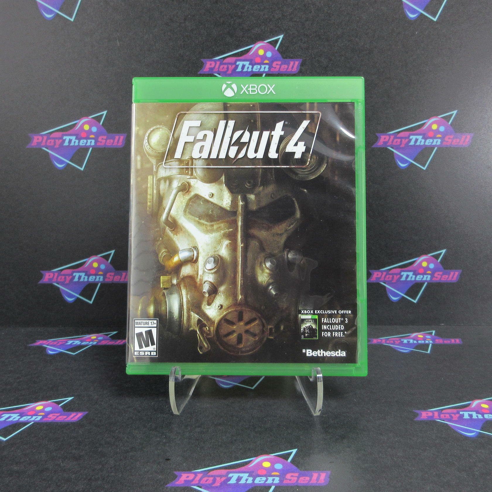 Fallout 4 Xbox One + Poster Complete - Excellent
