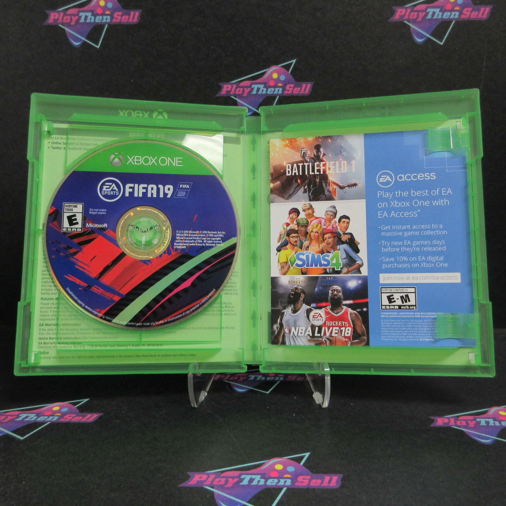 Madden NFL 19 + FIFA 19 Combo Pack Xbox One Complete - Excellent
