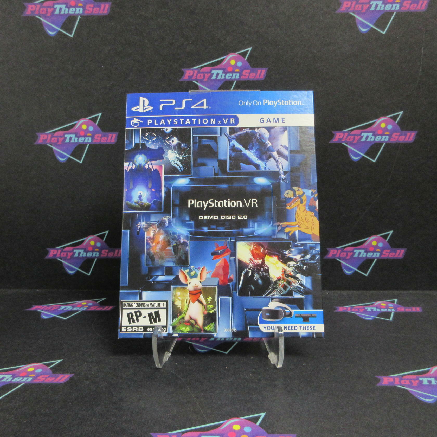 PlayStation VR Demo Disc 2.0 PS4 PlayStation 4 In Sleeve - Like New