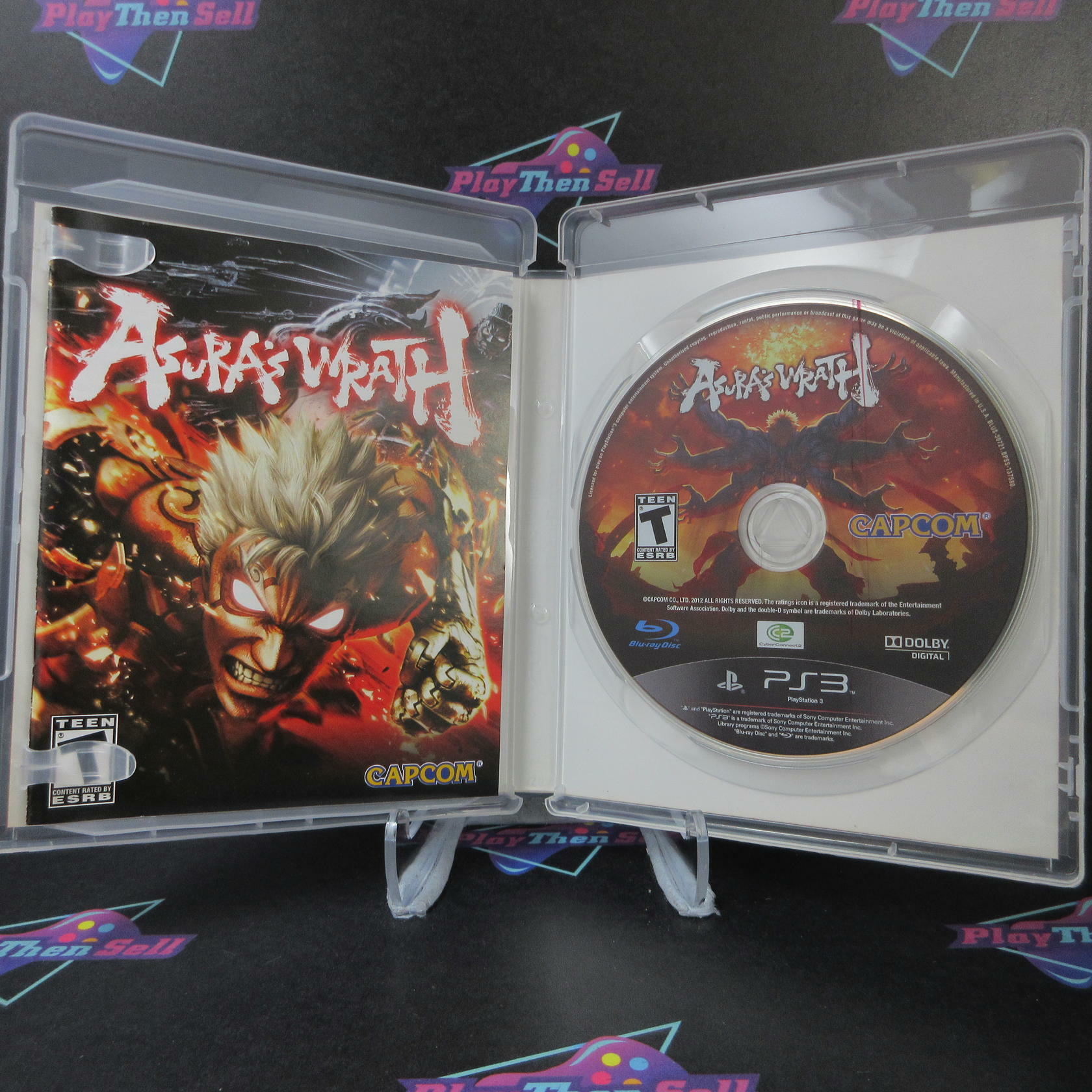 Asura's Wrath PS3 PlayStation 3 Complete - Excellent
