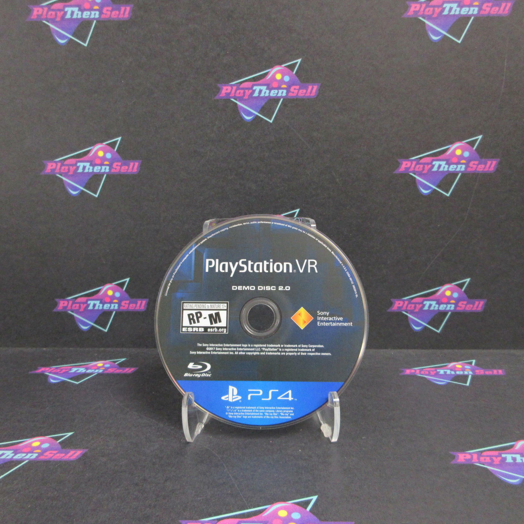 PlayStation VR Demo Disc 2.0 PS4 PlayStation 4 In Sleeve - Like New