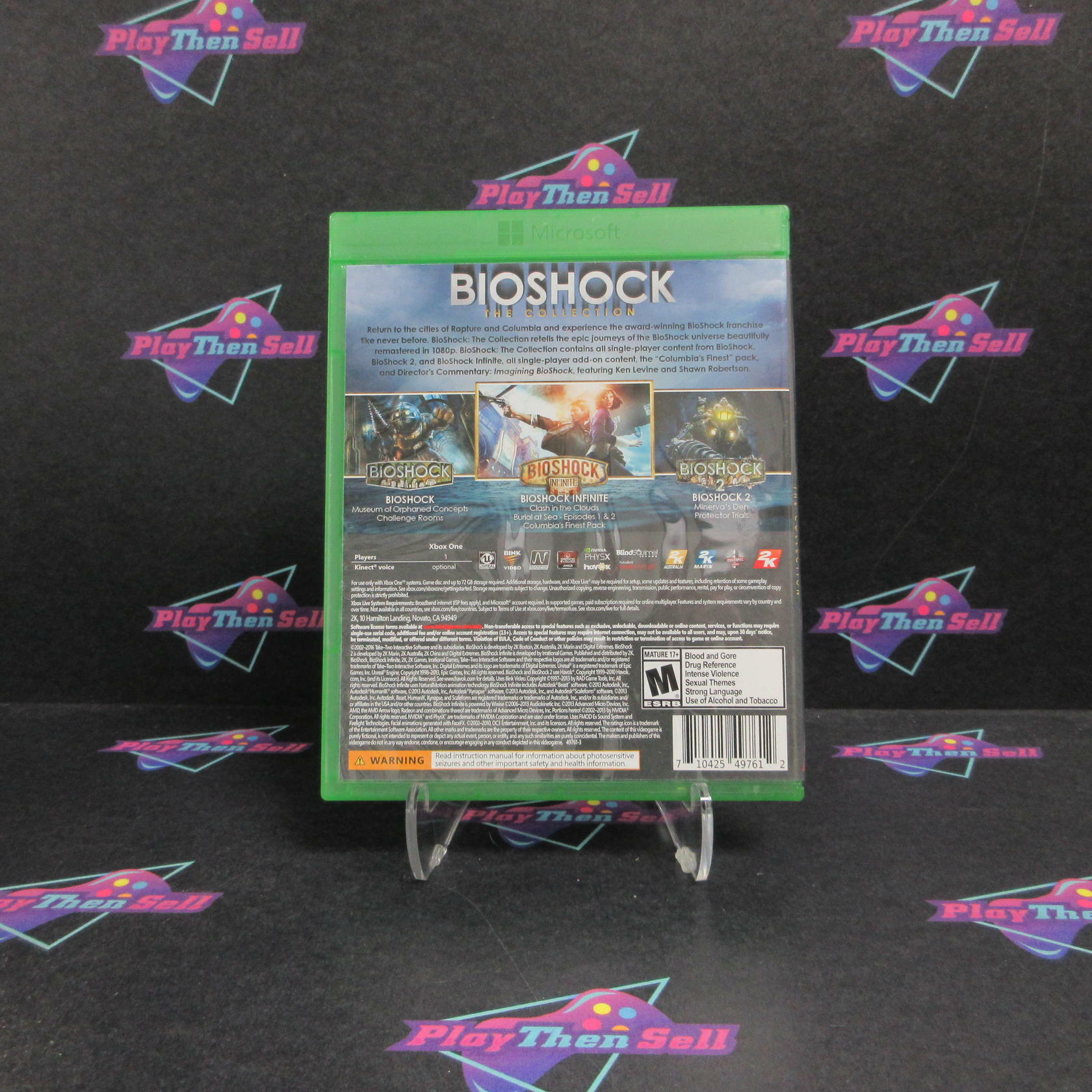 BioShock The Collection Xbox One + Sleeve Complete - Excellent