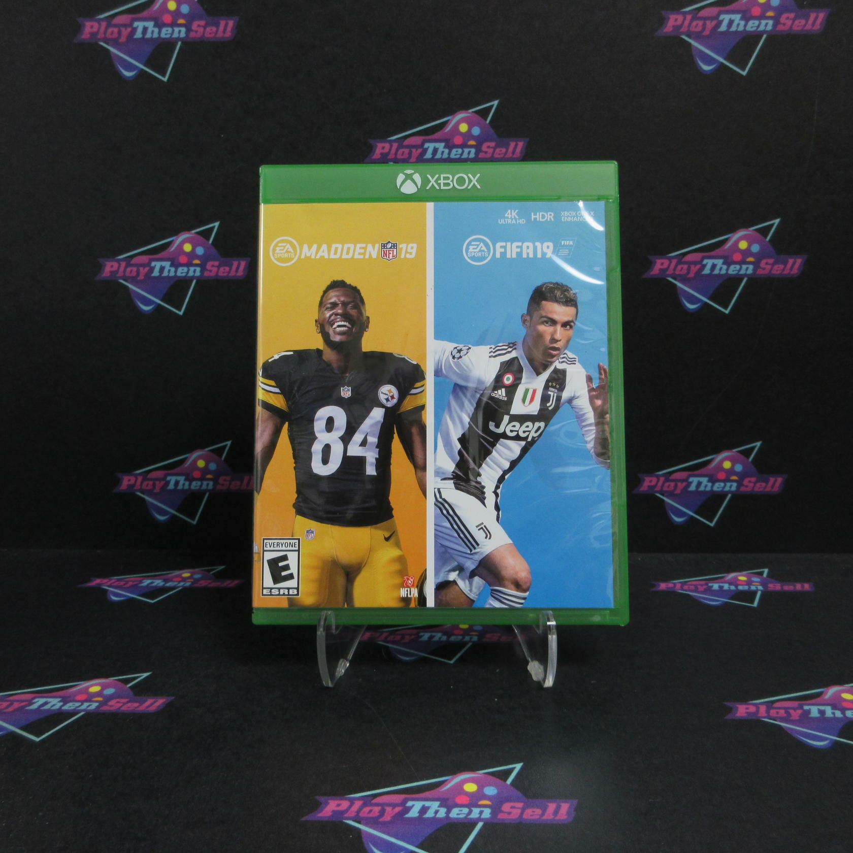 Madden NFL 19 + FIFA 19 Combo Pack Xbox One Complete - Excellent
