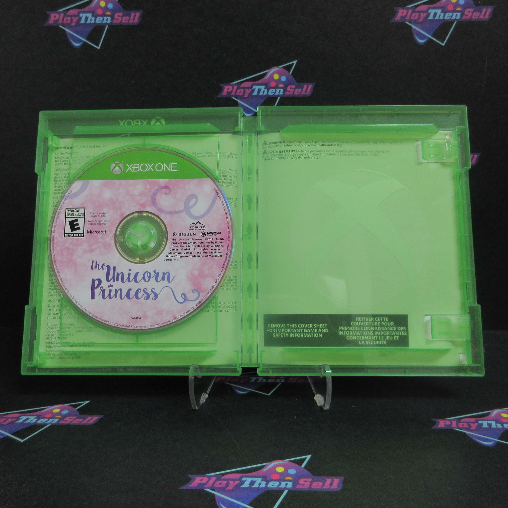 The Unicorn Princess Xbox One Complete - Excellent