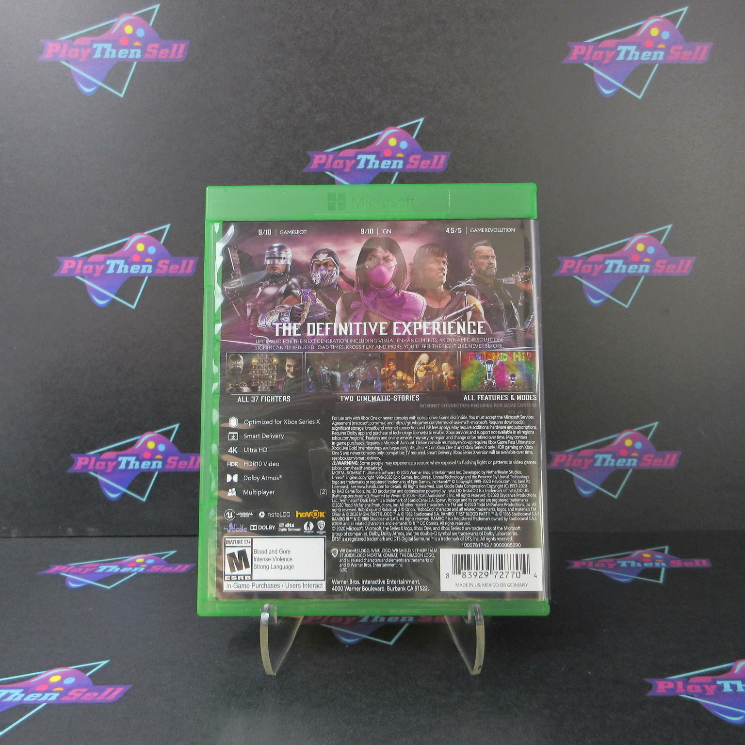 Mortal Kombat 11 Ultimate Xbox Series X / Xbox One Complete - Excellent