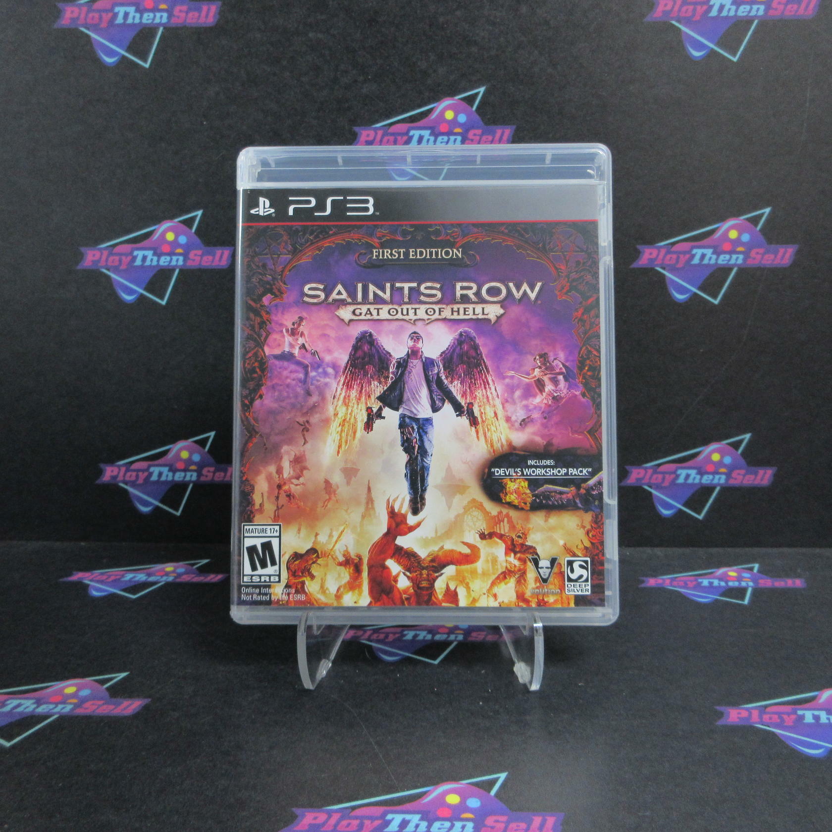 Saints Row Gat out of Hell First Edition PS3 PlayStation 3 Complete - Excellent