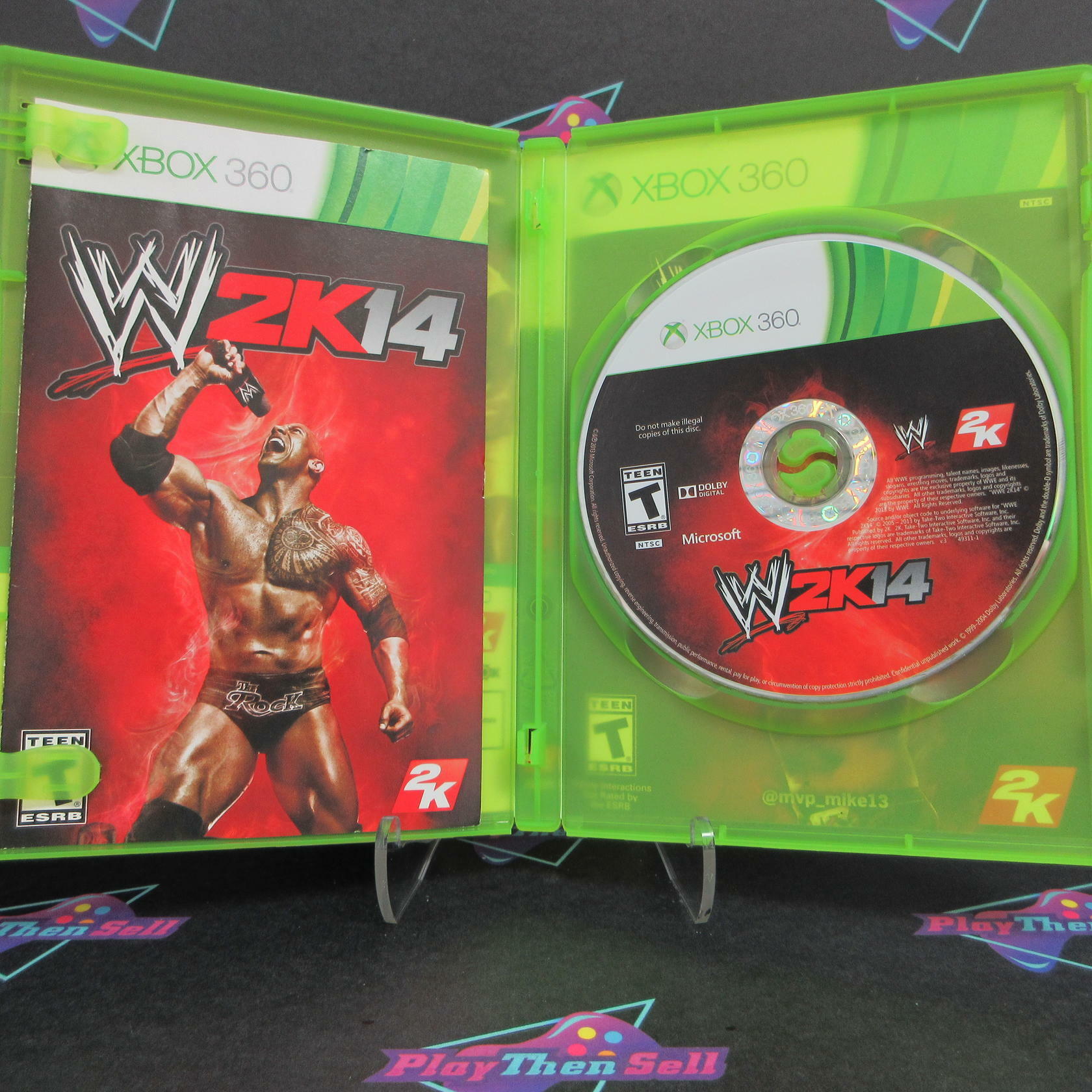 WWE 2K14 Xbox 360 Complete - Excellent
